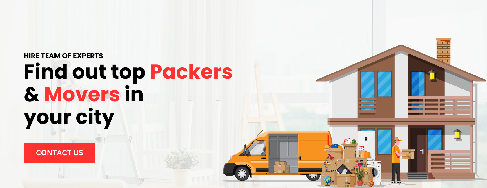 Packers&movers (3) — Website Banner design by Abhijit
